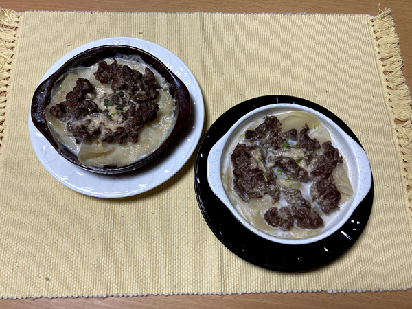 鹿肉とじゃがいものミルク煮