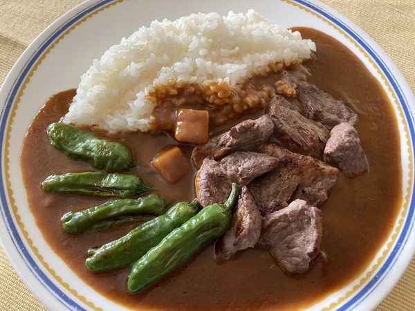 鹿肉たっぷりカレー